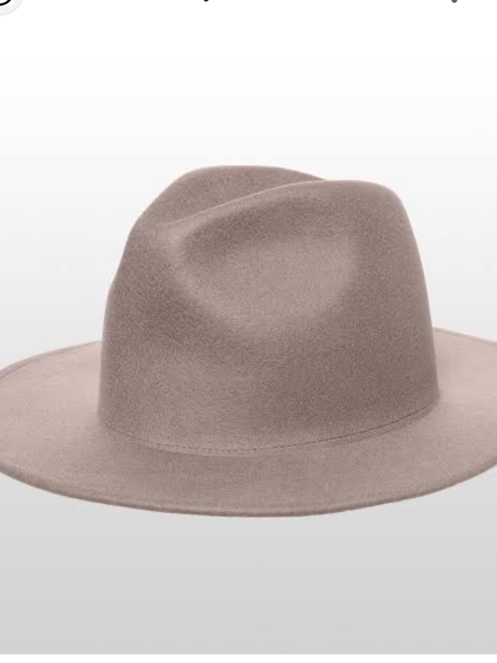 GIGI PIP Wes Fedora Hat in Taupe